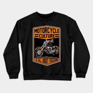 motorcycle culture Crewneck Sweatshirt